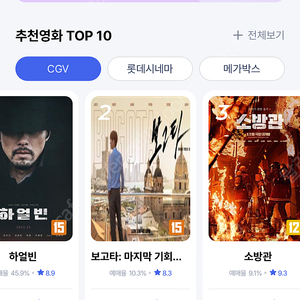 cgv 1장 예매+매점 콤보 3,000원 할인권 증정