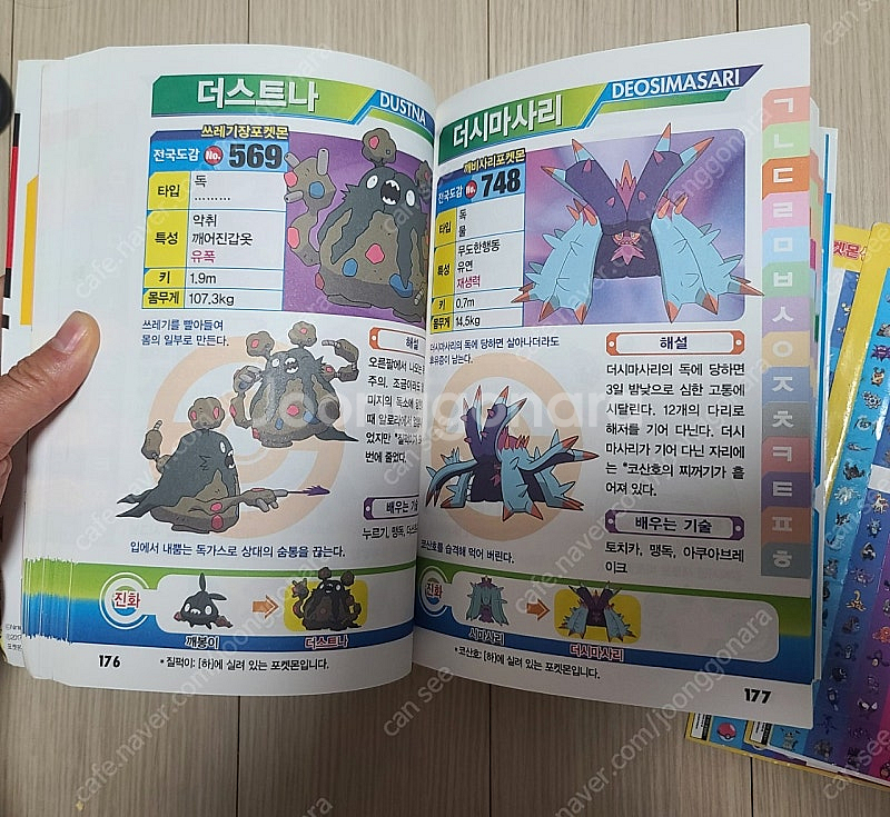 반깂택포)포켓몬 도감/포켓몬 썬앤문 전국 캐릭터대도감 ...--3