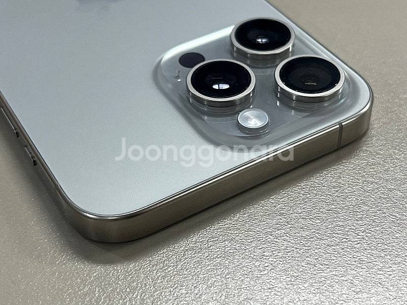 (새상품급)아이폰15프로맥스 내추럴티타늄 1TB 깨끗한...--5