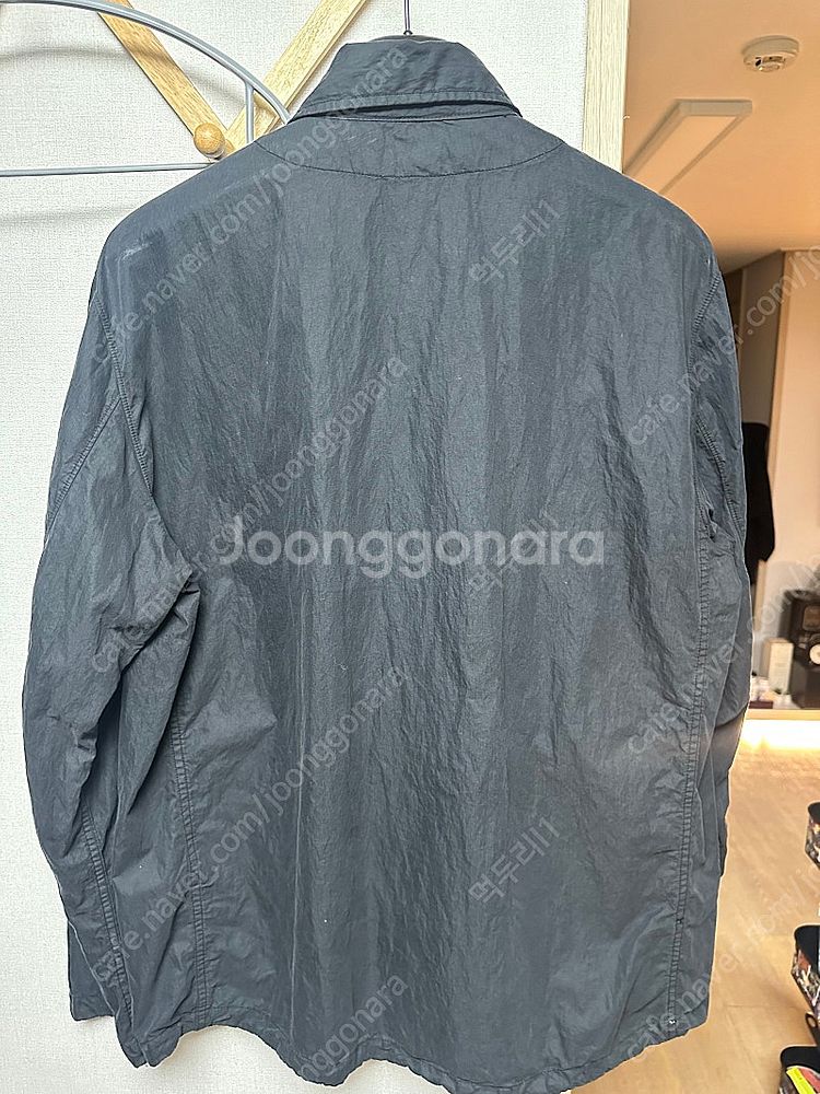 스톤아일랜드 19ss 고스트피스 오버셔츠 XL 블랙 팝...--2