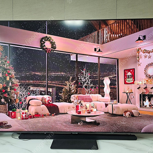삼성 QLED 85인치 티비 팝니다(사운드바, 우퍼, 리어 스피커포함)
