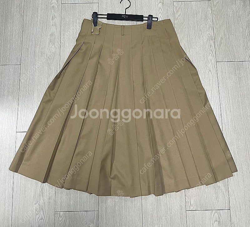 r2w 알투더블유 플리츠 스커트 Erika wool b...--5