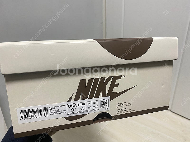 [275]나이키 조던 1 x 트래비스 스캇 레트로 로우--0