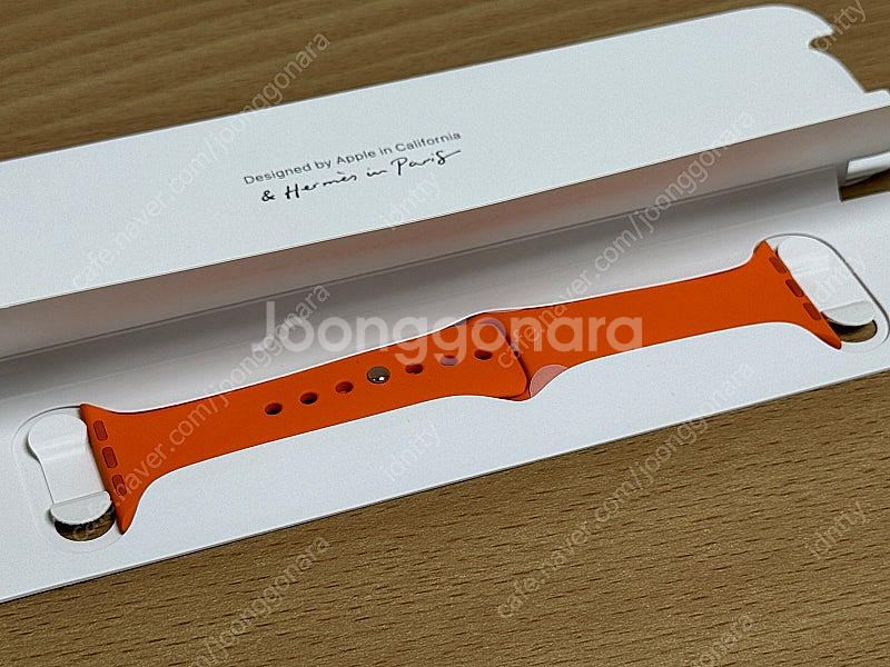 애플워치 에르메스 오랑주 스포츠 밴드 42mm--0