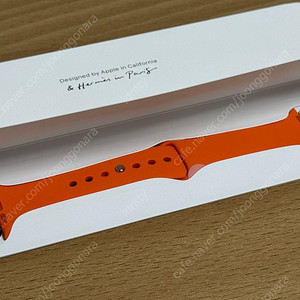 애플워치 에르메스 오랑주 스포츠 밴드 42mm