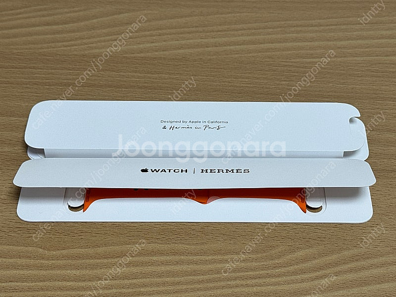 애플워치 에르메스 오랑주 스포츠 밴드 42mm--1