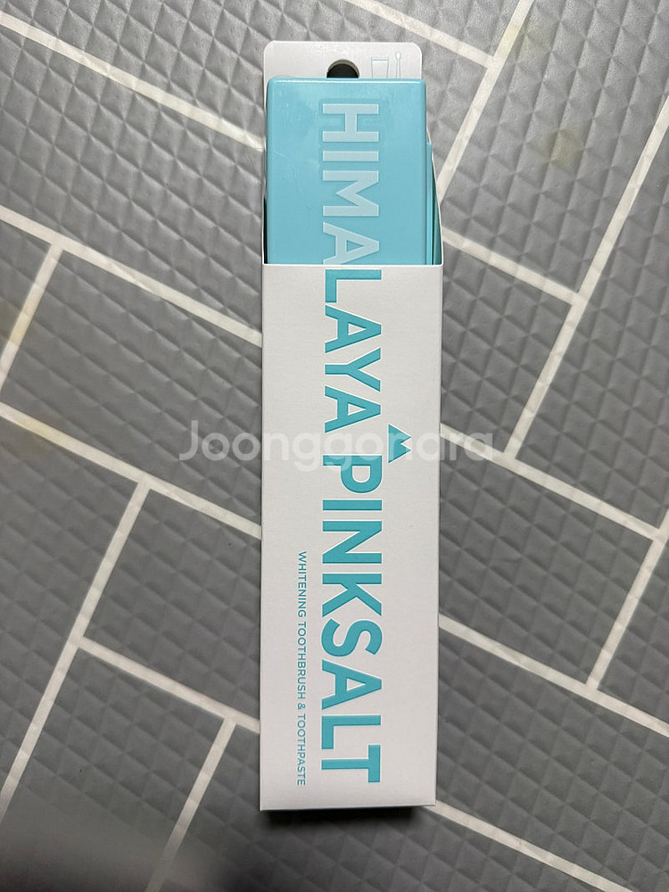미개봉 새상품) 히말라야 핑크솔트 화이트닝 여행용 치약...--2