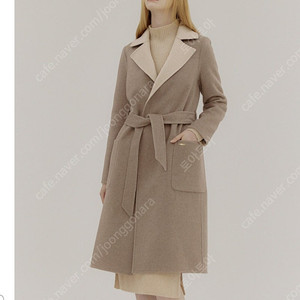 고비 캐시미어 100프로 리버시블 코트