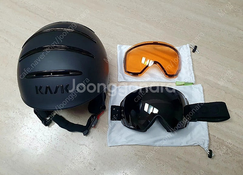(XS) 명품 카스크(KASK) 헬멧, 고글 세트 판매...--0