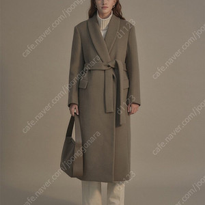 낫띵리튼 코트 Shawl collar long coat