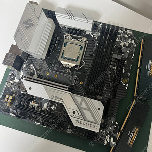 인텔 i5-10400, b460m 스틸레전드, ddr4 16g