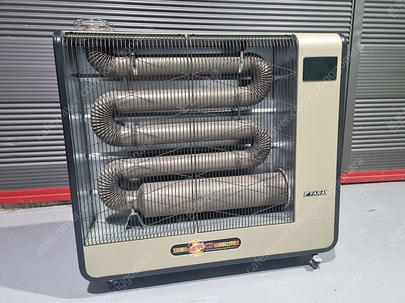 열풍튜브히터60평형 화레이 FKH-2220 연식굿,깨끗한 중고--2