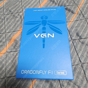 Dragonfly 잠자리 F1 moba 블랙 무선 마우스 미개봉