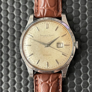 IWC 빈티지 오토매틱 데이트 Cal.8531 35미리