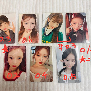 아이브 레이 포카 팝니다!