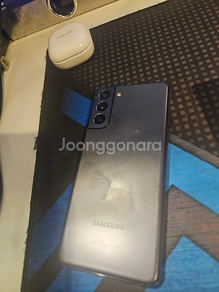갤럭시 s 21 256 블랙 단품--1