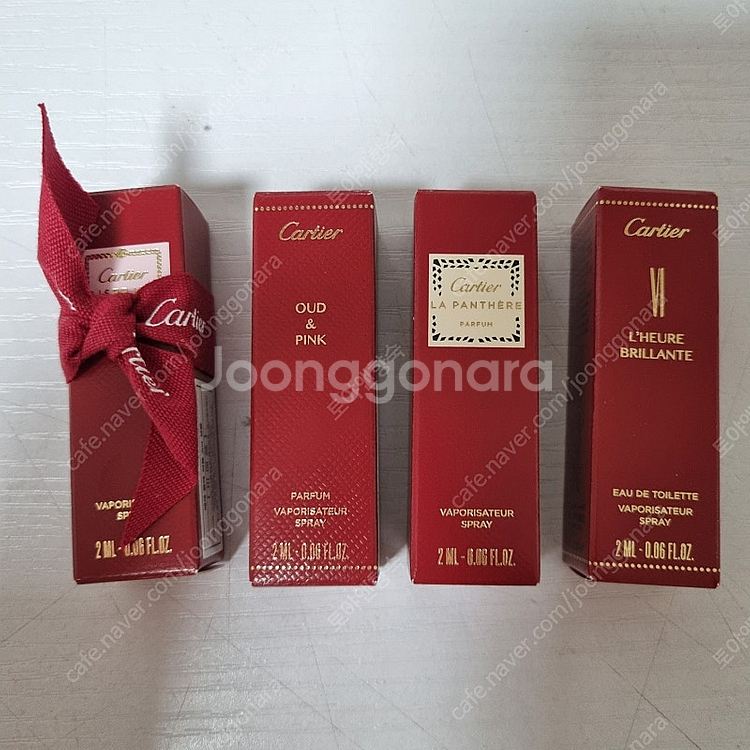 반클리프 및 까르띠에 미니파우치, 까르띠에 향수 비매품...--2