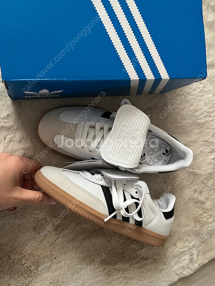 아디다스 삼바 LT OG 화이트블랙 IG4279--5