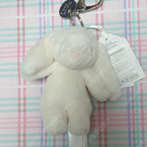 젤리캣 키링 크림 버니