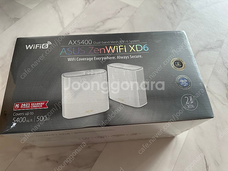 ASUS 젠와이파이XD6 AX5400 화이트 2Pack...--0