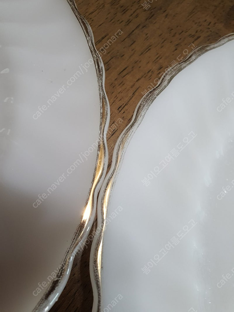 앵커호킹 골드쉘 디너접시 2장 일괄 이미지