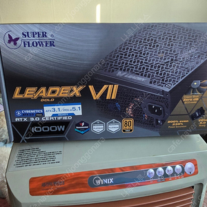 슈퍼플라워 리덱스 VII Gold 1000w atx3.1 sf-1000f14xg 화이트 파워