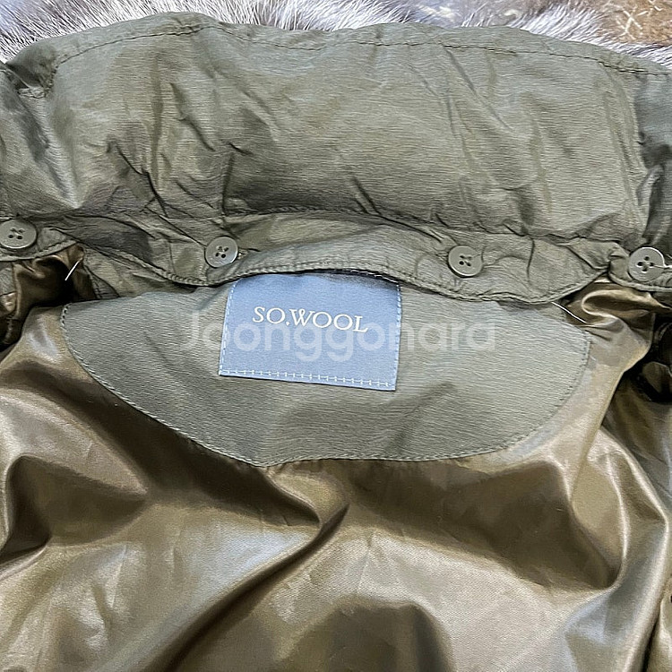 55) so wool 쏘울 덕다운 패딩 점퍼 자켓 리얼 사가 폭스퍼 자켓 시스템 오즈세컨 마인 데코--4