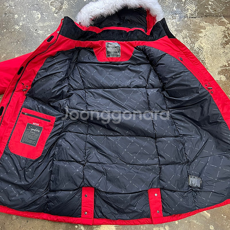 100) 블랙야크 구스다운 고어텍스 롱패딩 점퍼 노스페이스 아이더 네파--5