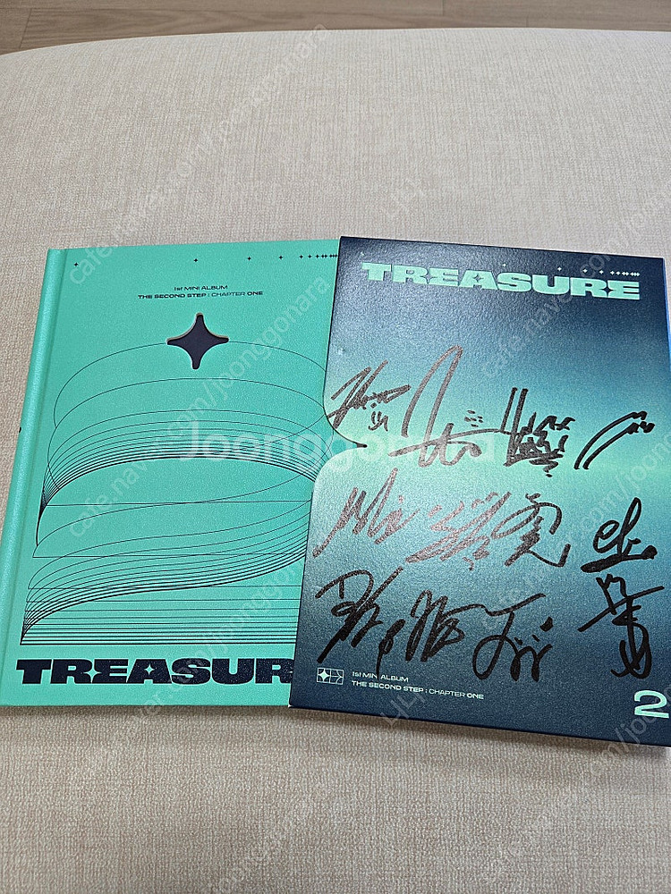 트레저 친필사인 cd--0