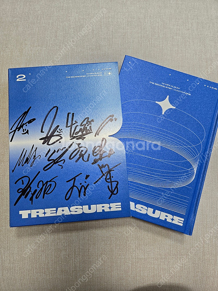 트레저 친필사인 cd--2