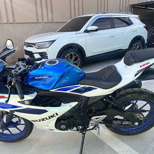 바이크 팝니다 gsx r125 24년식 블루