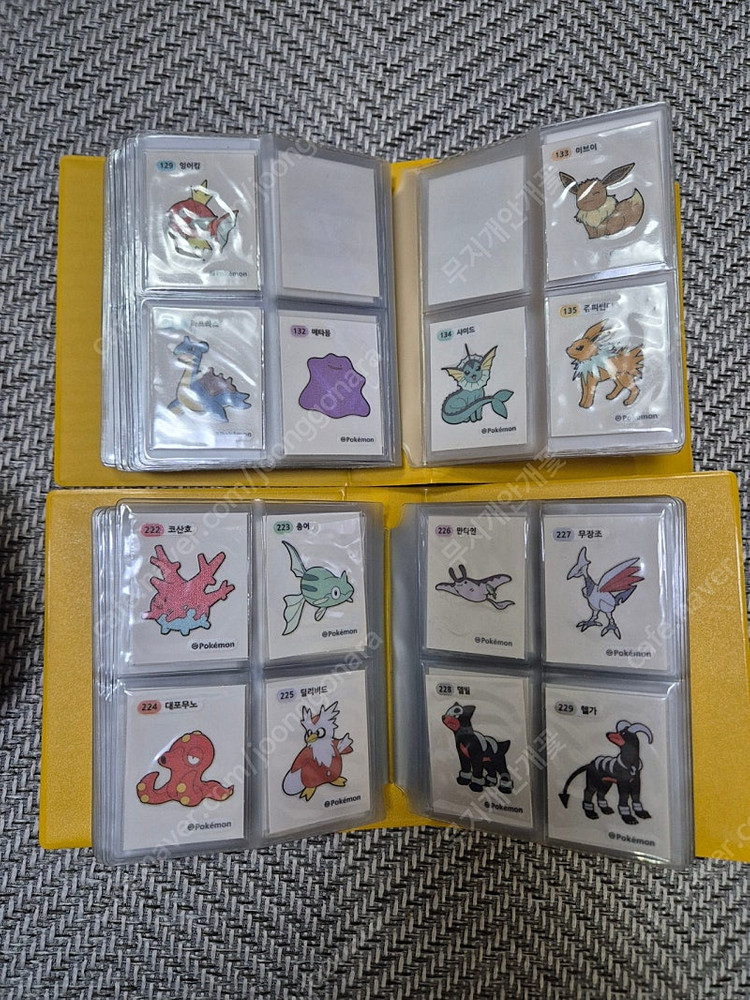 시즌1 포켓몬빵 띠부씰 1세대 2세대--1