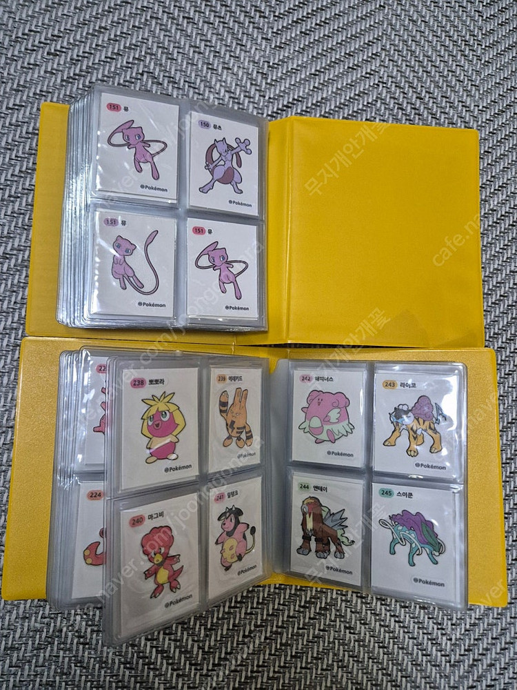 시즌1 포켓몬빵 띠부씰 1세대 2세대--2