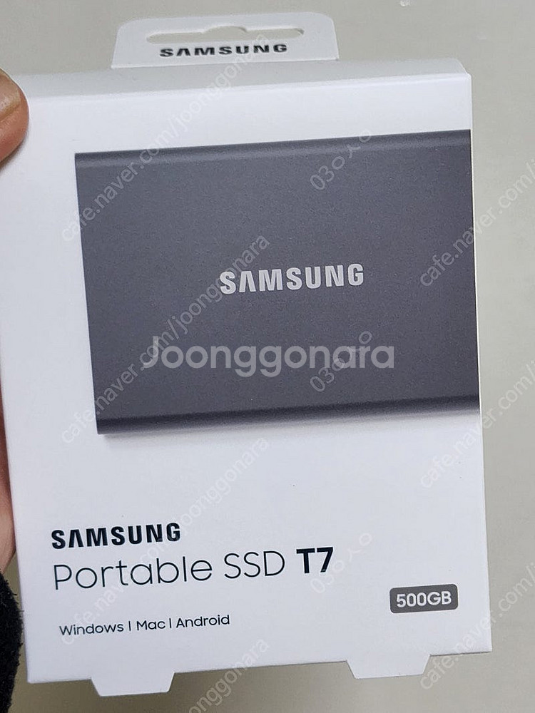 삼성 ssd t7 500gb--0