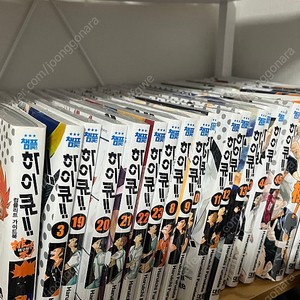 하이큐 전권 + 가이드북 +렛츠하이큐, 소설 만화책