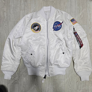 알파인더스트리 NASA MA-1 s 사이즈