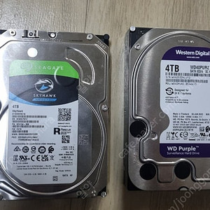 4tb hdd 2개 팝니다