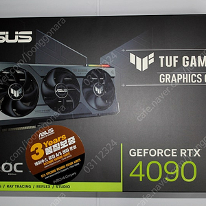 ASUS TUF Gaming 지포스 RTX 4090 O24G OC D6X 24GB 팝니다.