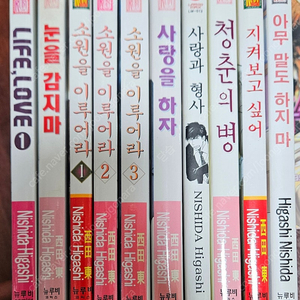 니시다 히가시 책 일괄 택포 만원