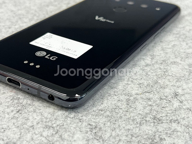 (미파손) LG V50 블랙 128G 외관 깔끔한 가성...--7