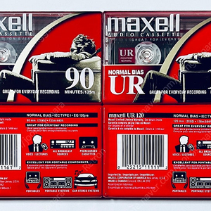 Maxell UR 90 120분 공테이프 모음