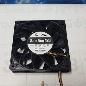 Sanyo Denki 9GV1212P4G01 San Ace 120 12v DC fan 팝니다