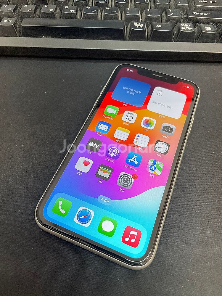아이폰XR 화이트 64GB 배터리88% 상태좋은 중고2...--2