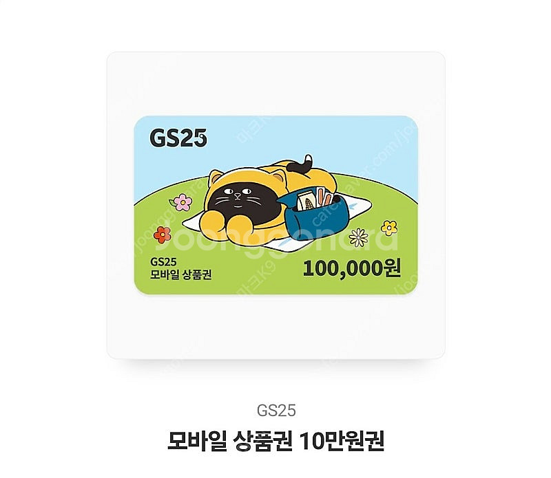 GS25 상품권 100,000원권--0