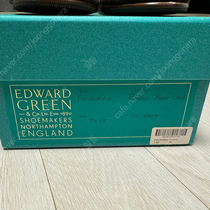 [새제품] 에드워드그린 폴페로 페퍼 브라운 UK 7.5 Edward green polperro