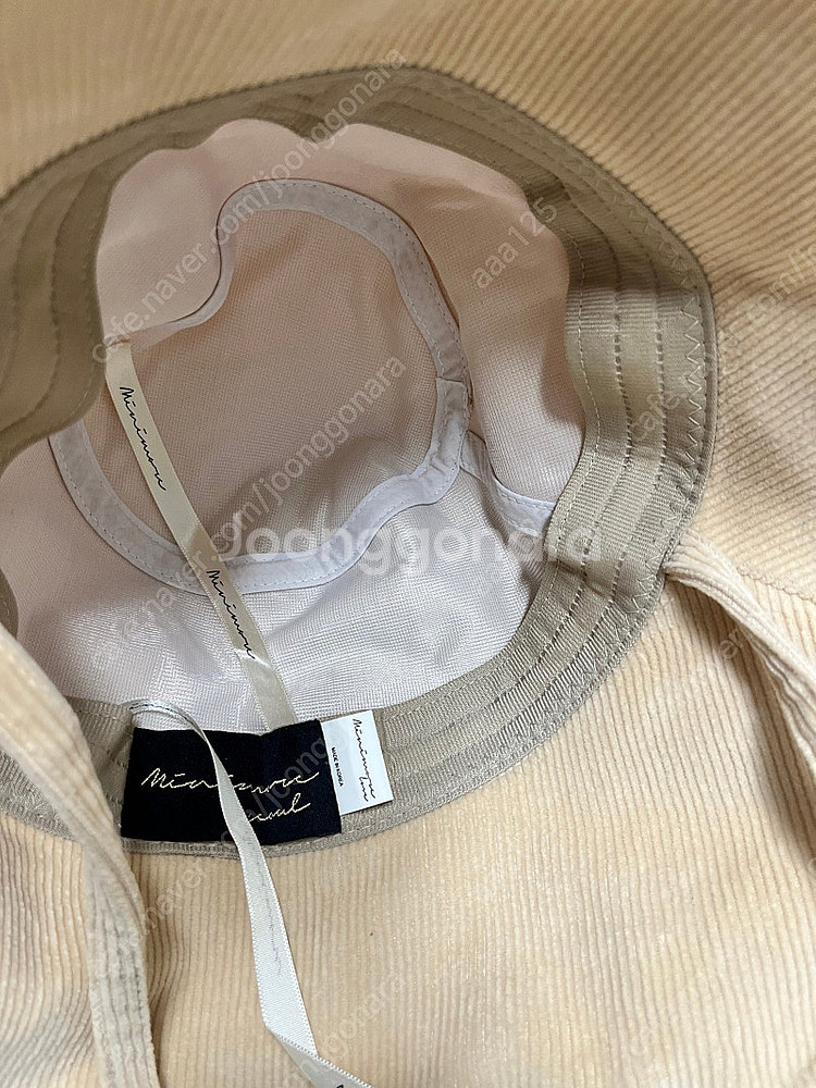 장미니 버킷햇 벙거지 새상품--3