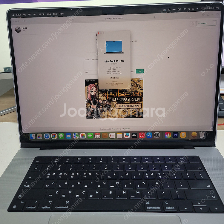 (급처) 맥북프로pro M2 16인치 / 16gb 51...--1