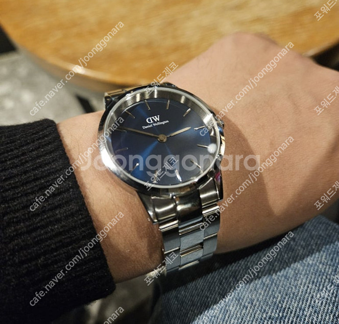DW 다니엘웰링턴 아이코닉링크 청판 40mm 시계 풀박...--0