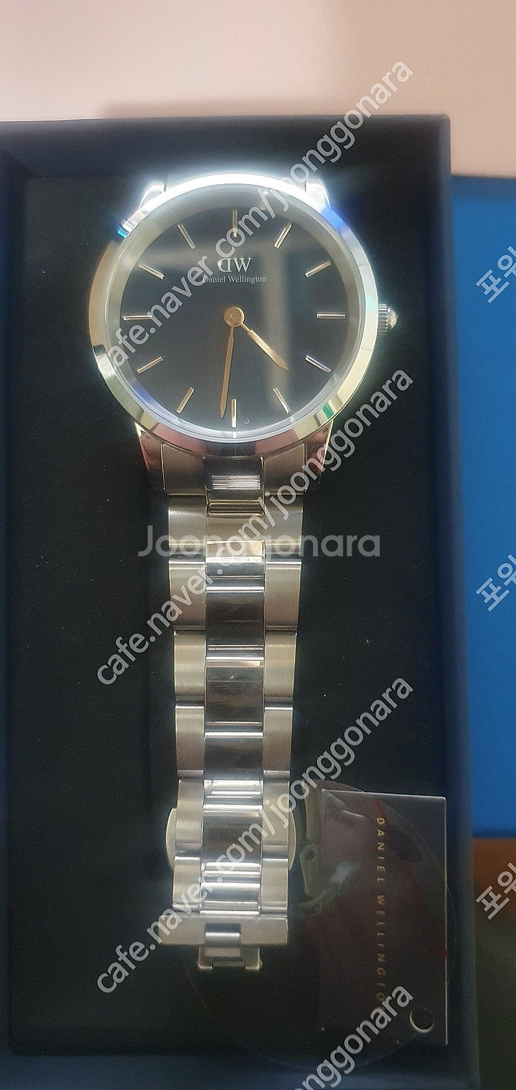 DW 다니엘웰링턴 아이코닉링크 청판 40mm 시계 풀박...--1