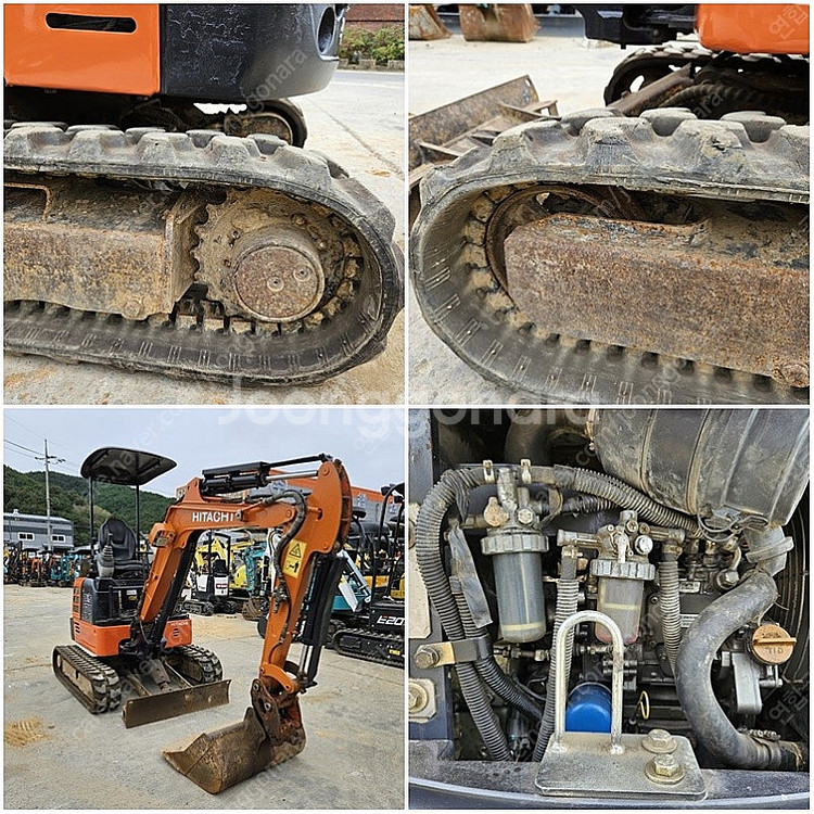 저렴한 농사용 중고미니굴삭기 히타치 ZX17 2015년...--4